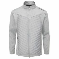 Oscar Jacobson Ross Golf Jacket - Light Grey