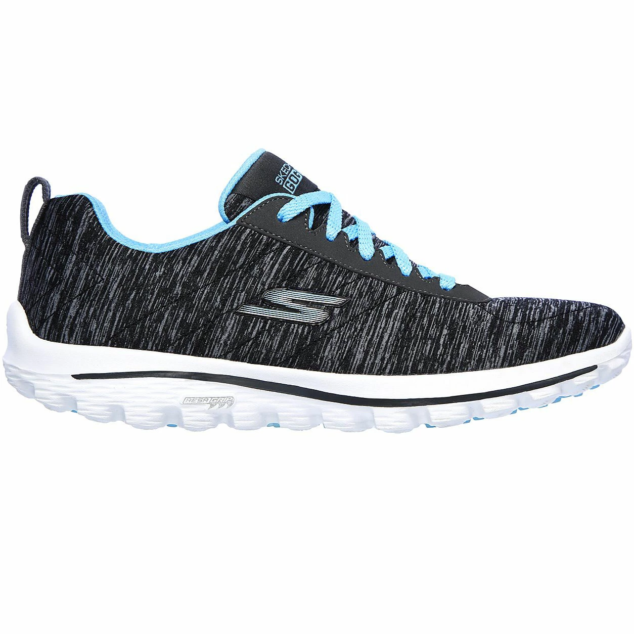 Skechers Ladies Go Walk Golf Shoes - Black/Blue