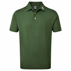 FootJoy Stretch Pique Solid Shirt - Athletic Olive