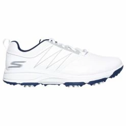 Skechers Torque Spiked Golf Shoe - White/Navy