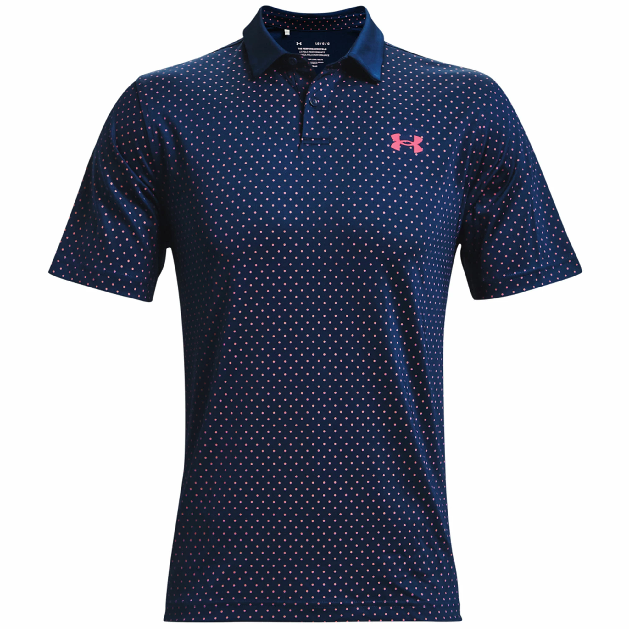 Under Armour Performance Printed Polo - Navy