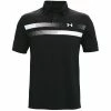 Under Armour Performance Graphic Golf Polo Shirt - Black