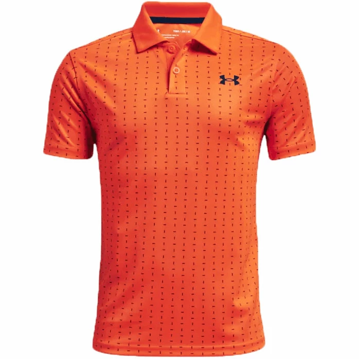 Under Armour Boys Performance Tee Box Golf Polo Shirt