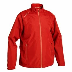 ProQuip Tempest Waterproof Golf Jacket - Red