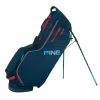 Ping Hoofer Golf Stand Bag - Navy/Bright Blue/Red