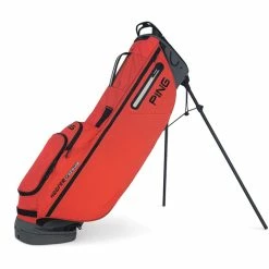 Ping Hoofer Craz-e-lite Golf Stand Bag - Orange/Dark Grey/Black