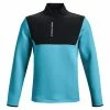 Under Armour Storm Daytona Half Zip Golf Top - Fresco Blue