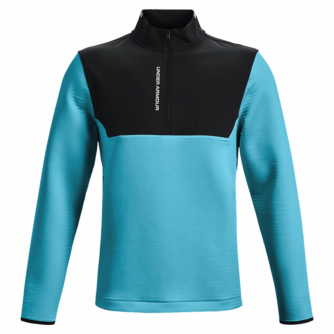 Under Armour Storm Daytona Half Zip Golf Top - Fresco Blue