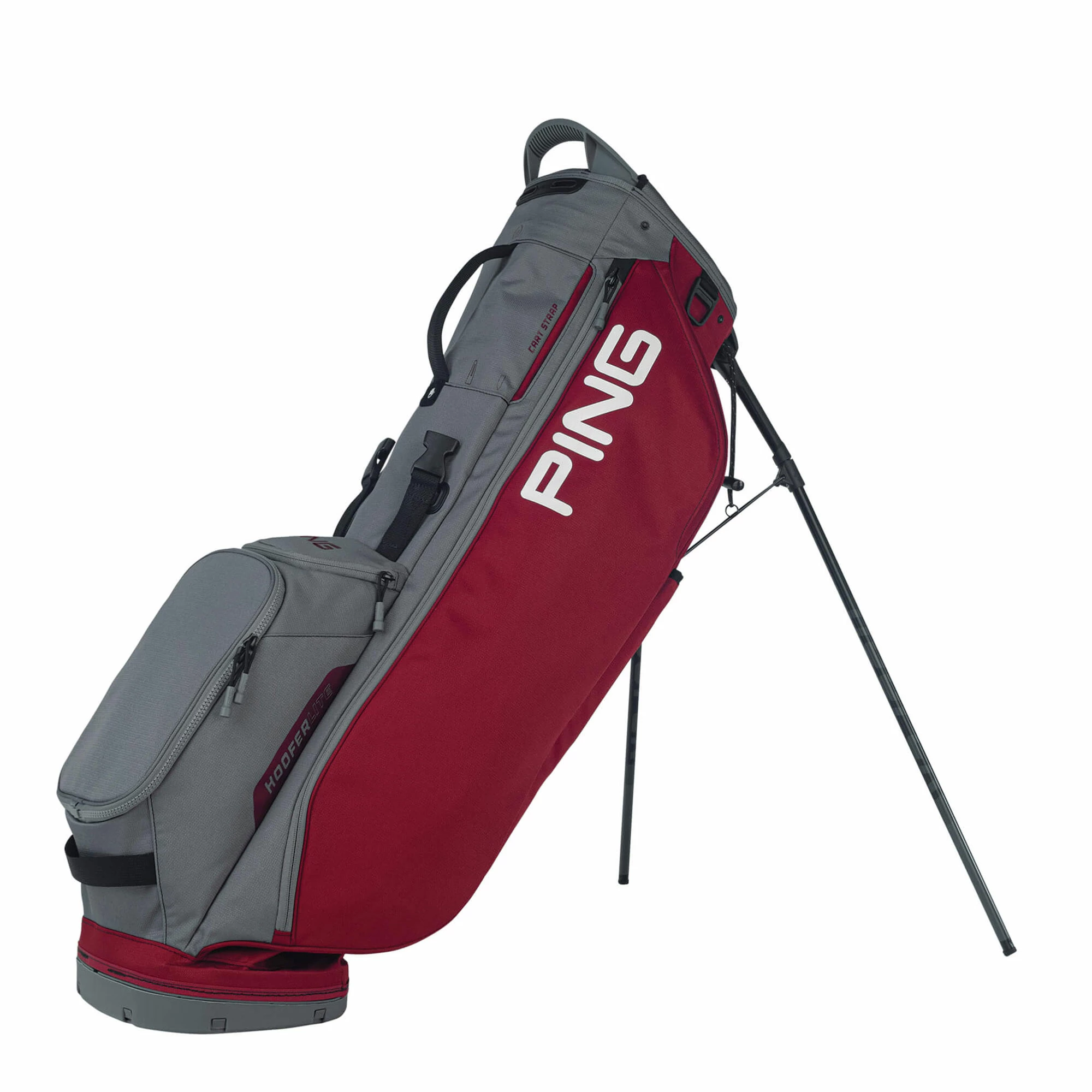 Ping Hoofer Lite 201 Golf Stand Bag - Cardinal/Dark Grey/Black