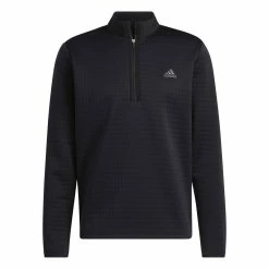 Adidas DWR 1/4 Zip Golf Sweater - Black