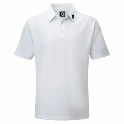 FootJoy Junior Stretch Pique Solid Golf Shirt